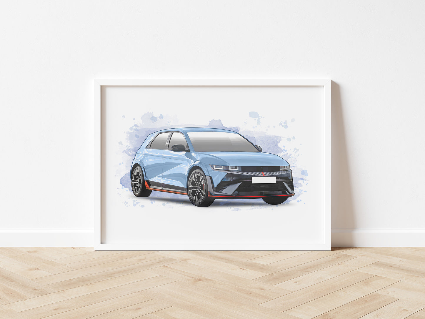 Personalised Hyundai Ioniq 5N Art Print