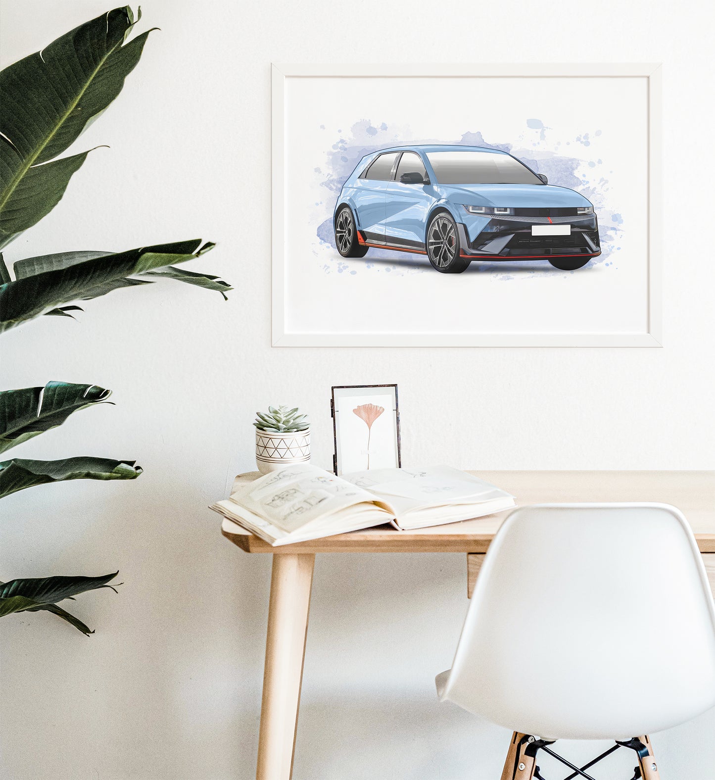 Personalised Hyundai Ioniq 5N Art Print