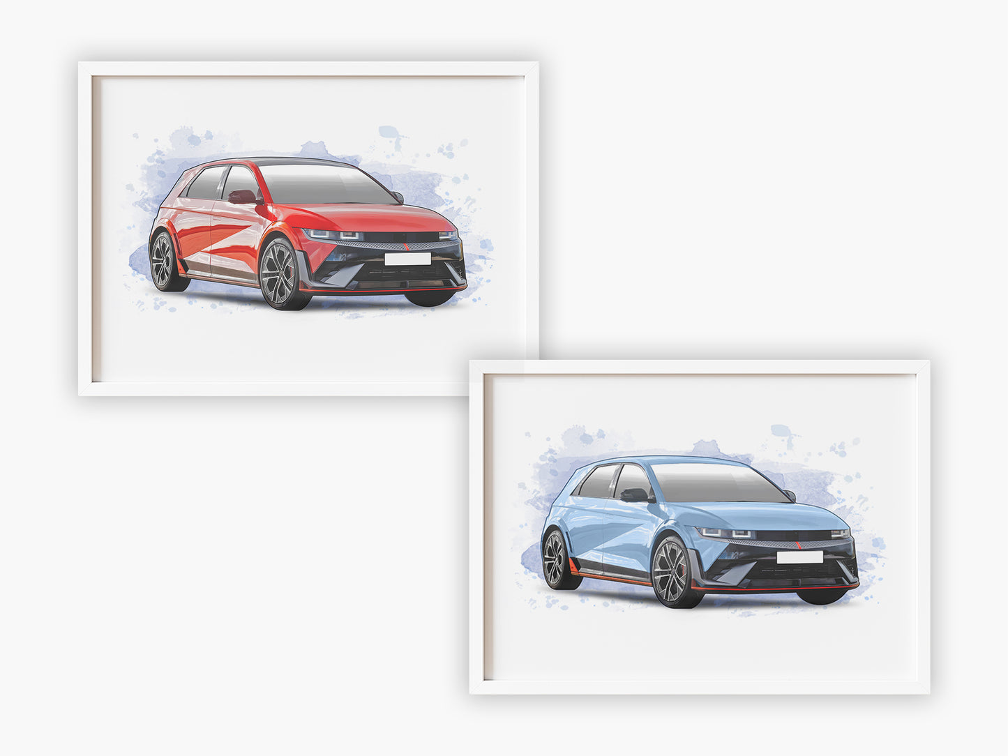 Personalised Hyundai Ioniq 5N Art Print