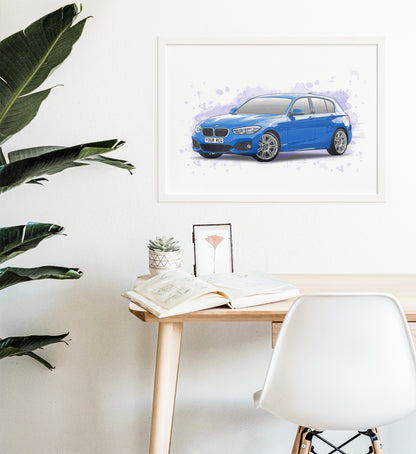 Personalised 1 Series Art Print