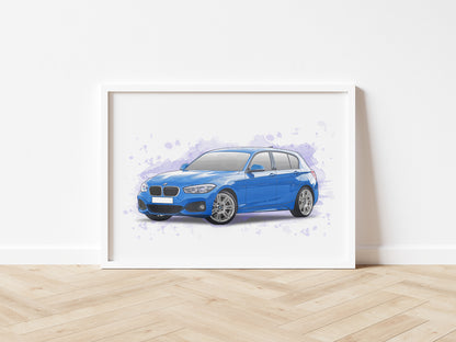 Personalised 1 Series Art Print